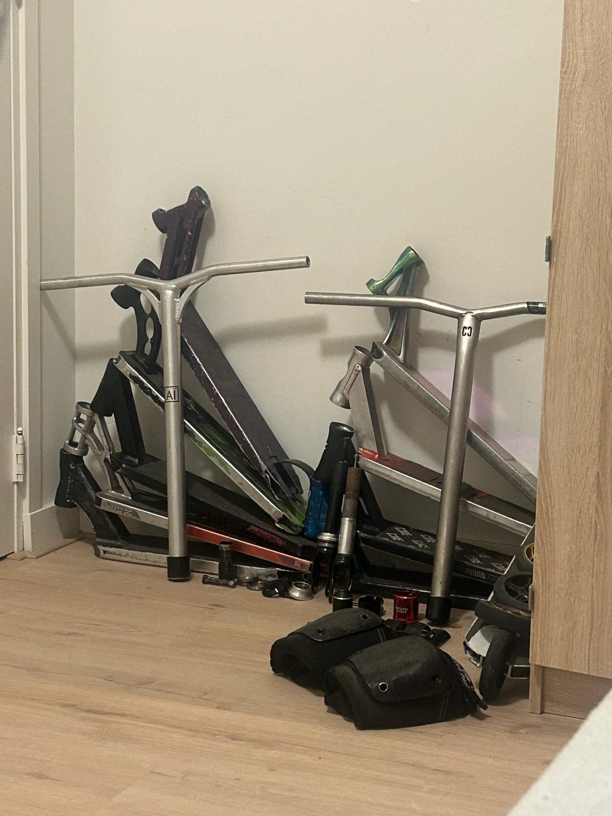 Step onderdelen voor goedkoop! Of in 1x voor 90, Fietsen en Brommers, Steps, Zo goed als nieuw, Gewone step, Ophalen