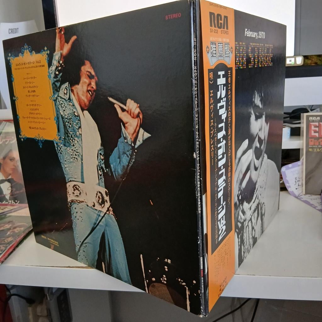 Elvis Presley - On Stage Vol. 2 Japanse LP met Obi, Ophalen of Verzenden, Zo goed als nieuw, 12 inch
