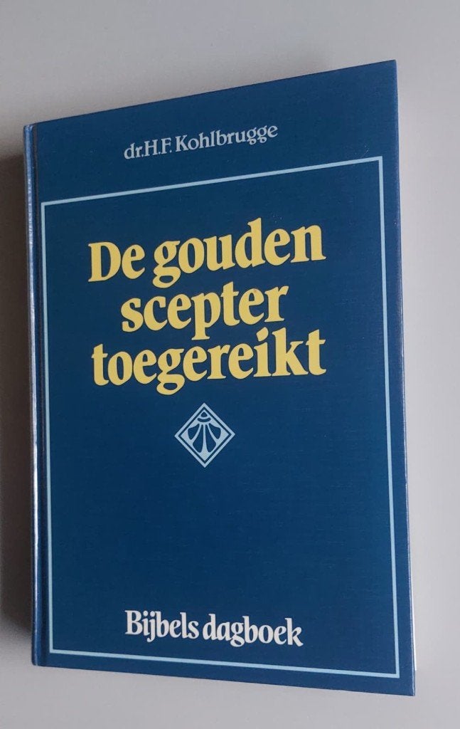Dr. H. F. Kohlbrugge dagboek gouden scepter, Boeken, Dr. H. F. Kohlbrugge, Christendom | Protestants, Ophalen of Verzenden, Zo goed als nieuw