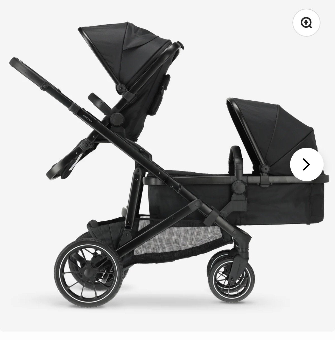 Deryan duo kinderwagen, Kinderen en Baby's, Kinderwagens en Combinaties, Ophalen of Verzenden, Nieuw, Overige merken