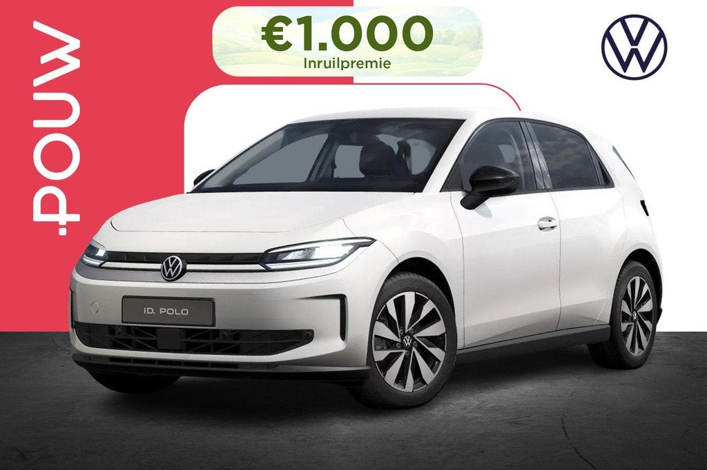 Volkswagen ID. Polo 211pk Life First Edition 52 kWh | 17" Ve, Auto's, Volkswagen, 12 maanden, Stof, 453 km, Zwart