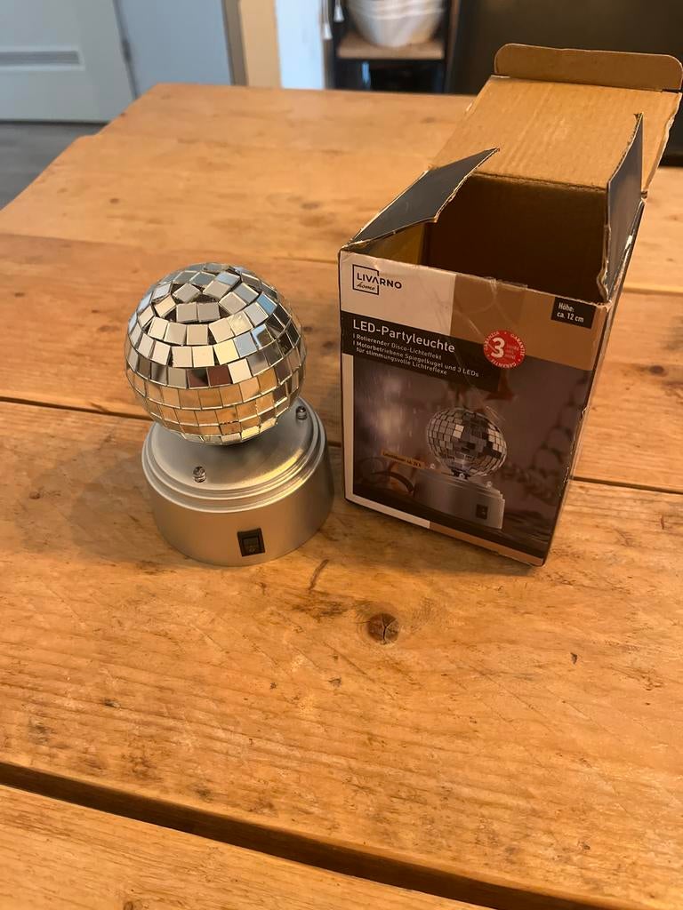 LIVARNO home LED-Partylichtje - Discobal, Ophalen of Verzenden, Nieuw
