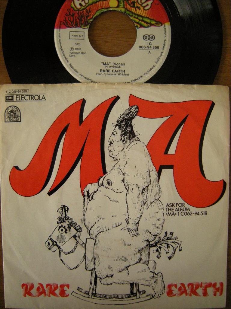 Rare Earth (Ma), Ophalen of Verzenden, Gebruikt, Pop