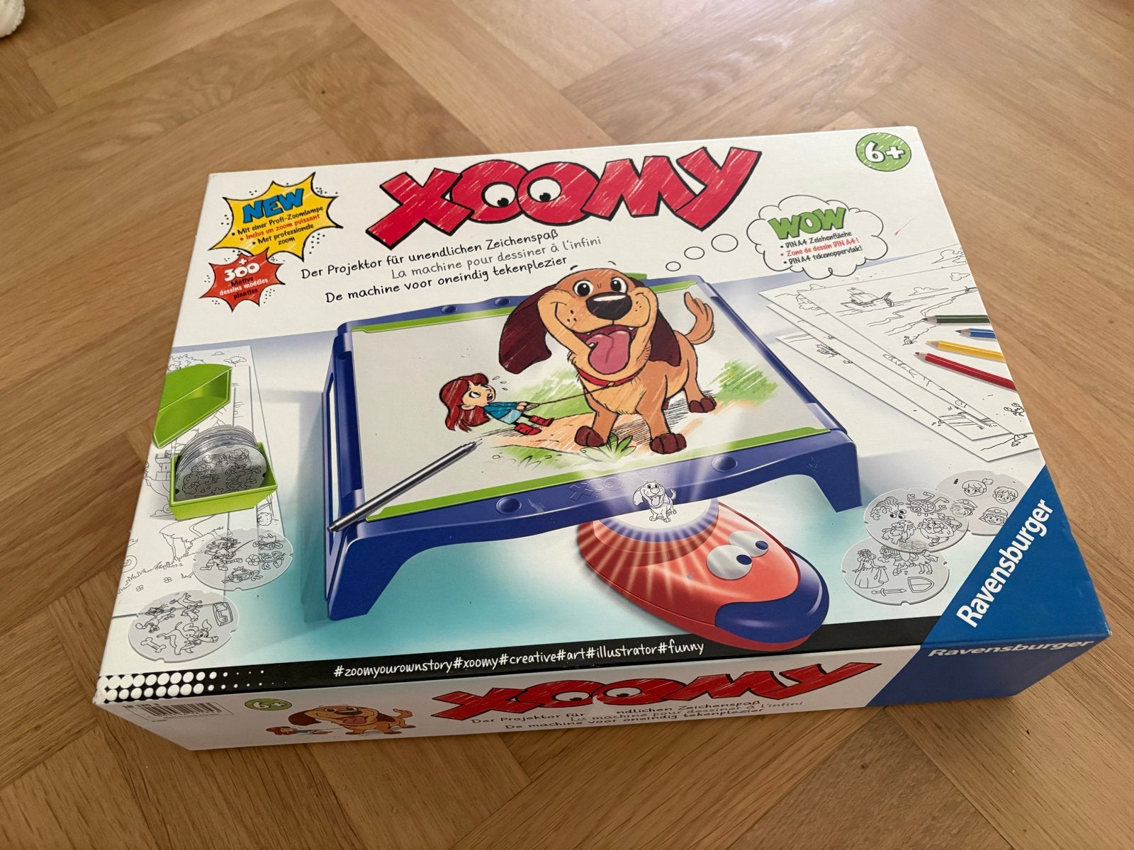 Xoomy tekentafel - Ravensburger, Ophalen, Zo goed als nieuw, Knutselen, Met licht