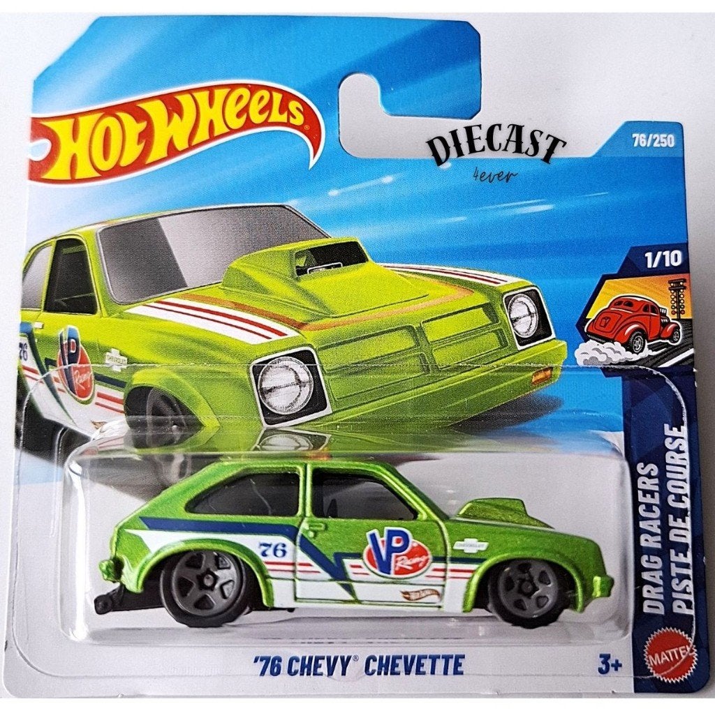Hot Wheels '76 Chevy Chevette, green, Ophalen, Nieuw, Auto