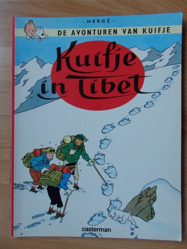 Kuifje in Tibet, Eén stripboek, Ophalen, Gelezen, Hergé