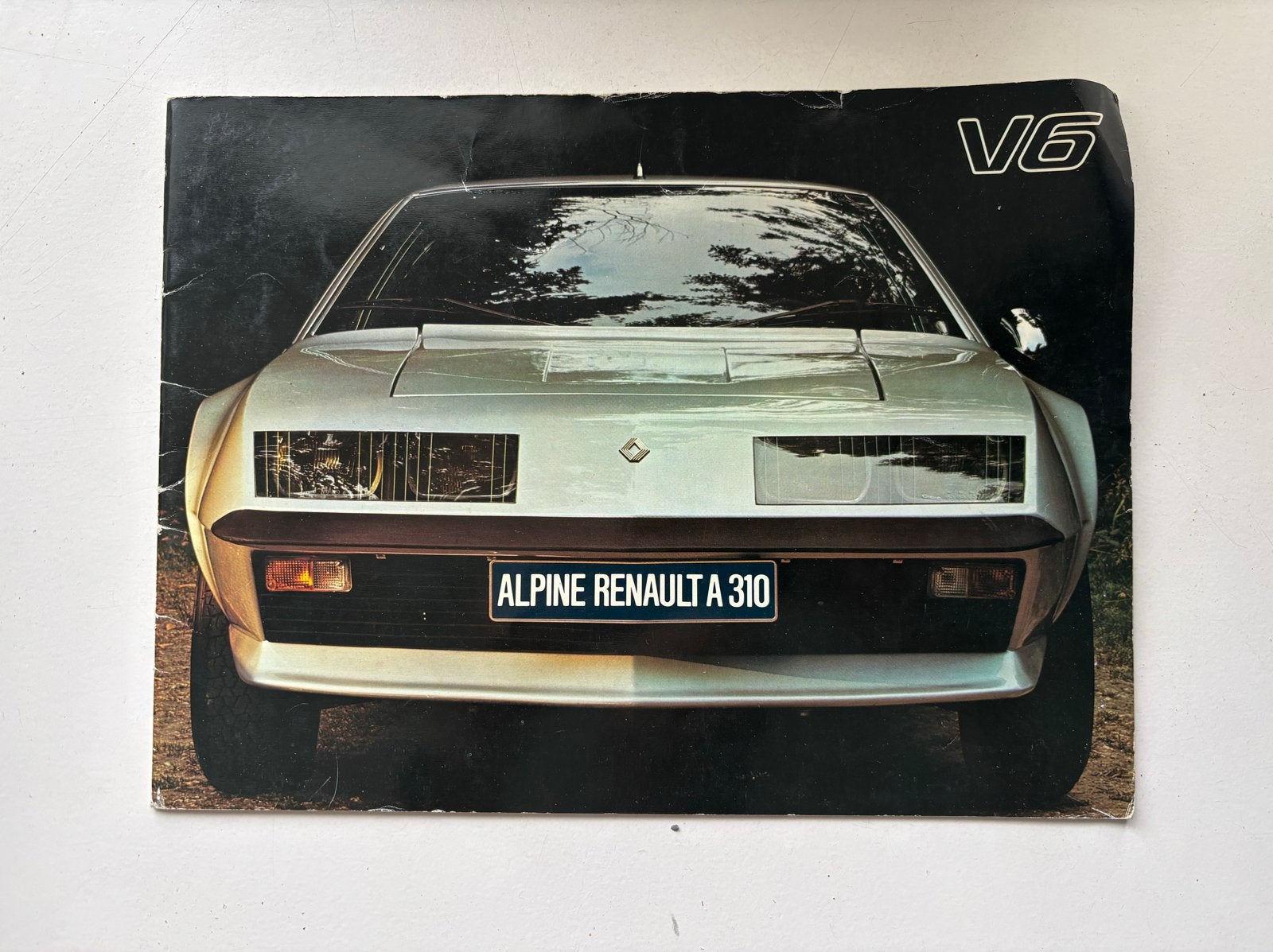 Alpine Renault A310 V6 Brochure, Ophalen of Verzenden, Zo goed als nieuw, Renault