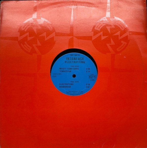 Interface - Electrifying Maxisingle Techno, Ophalen of Verzenden, Zo goed als nieuw, Dance en House, 12 inch
