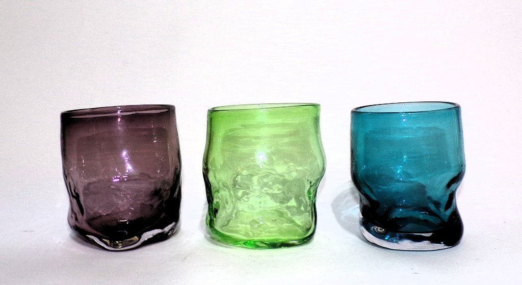 Geir Nustad - glazen / whiskey glazen Happy Liquids, Antiek en Kunst, Ophalen of Verzenden