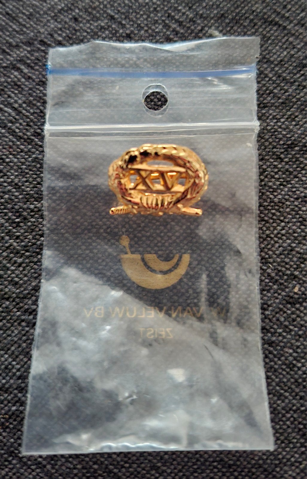 Officiers kruis jaarteken XV jaar, Verzenden, Landmacht, Nederland