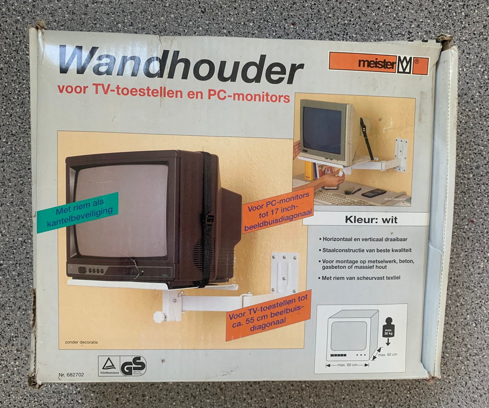 Wandhouder, Ophalen, Gebruikt