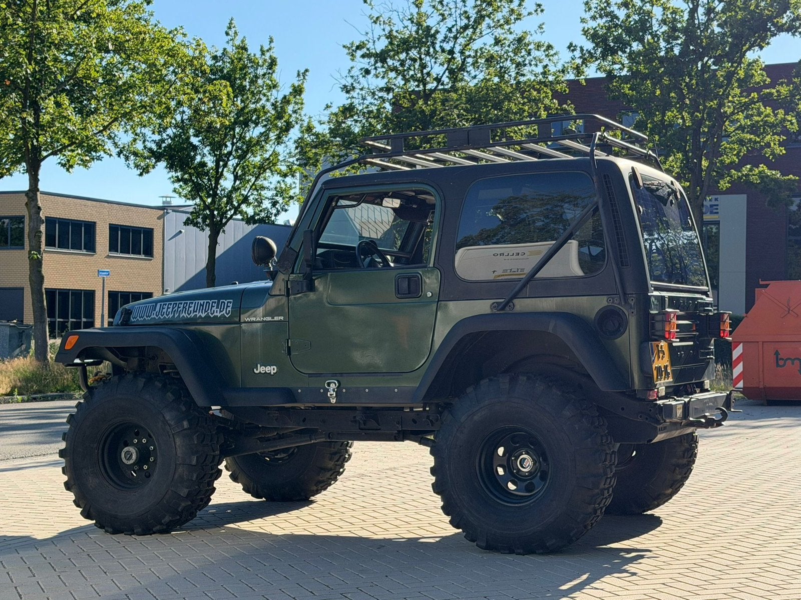 JEEP WRANGLER 5.7 V8 254PK EXTREME OFF-ROAD CUSTUM EDITION, Auto's, 450 kg, 254 pk, 4 stoelen, 1125 kg
