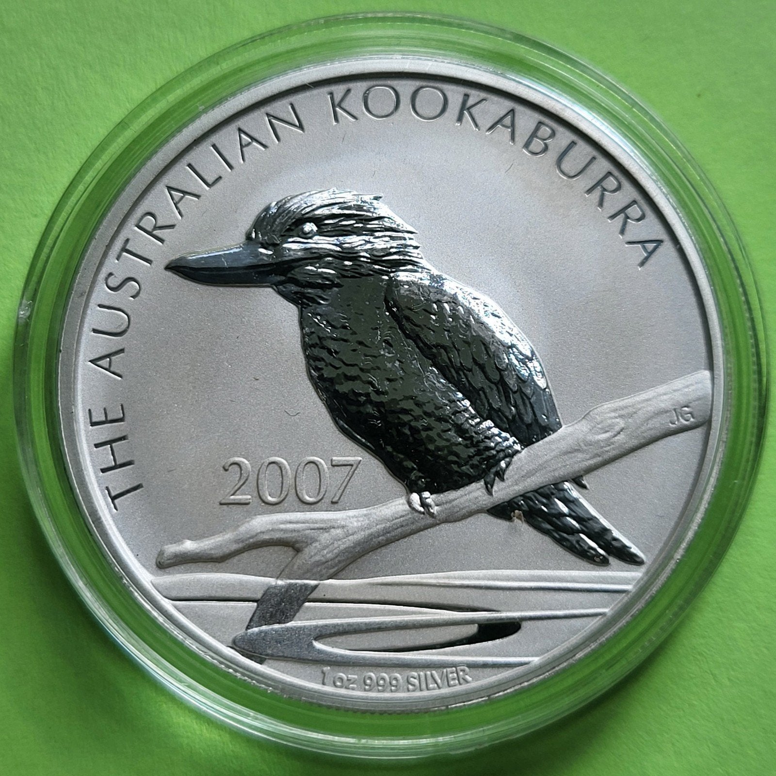 Kookaburra 2007 - 1 oz zilver, Verzenden, Zilver
