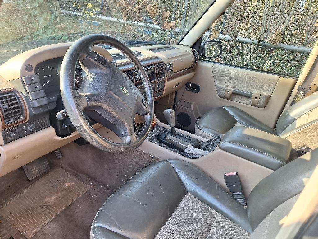 Land Rover Discovery 2.5 TD5 Grijs kenteken, Automaat, Beige, 2495 cc, Leder en Stof
