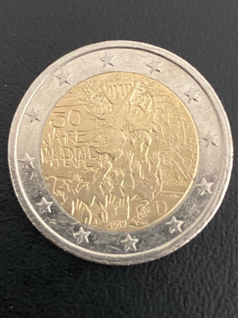 2 Euro Duitsland 2019 - 50 Jaar Bundesrat, Postzegels en Munten, Ophalen of Verzenden, Duitsland, 2 euro, Losse munt