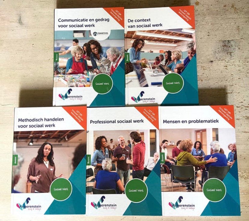 Sociaal Werk MBO niveau 4 - complete boeken set Nieuw, Ophalen of Verzenden, Gamma, Nieuw, MBO