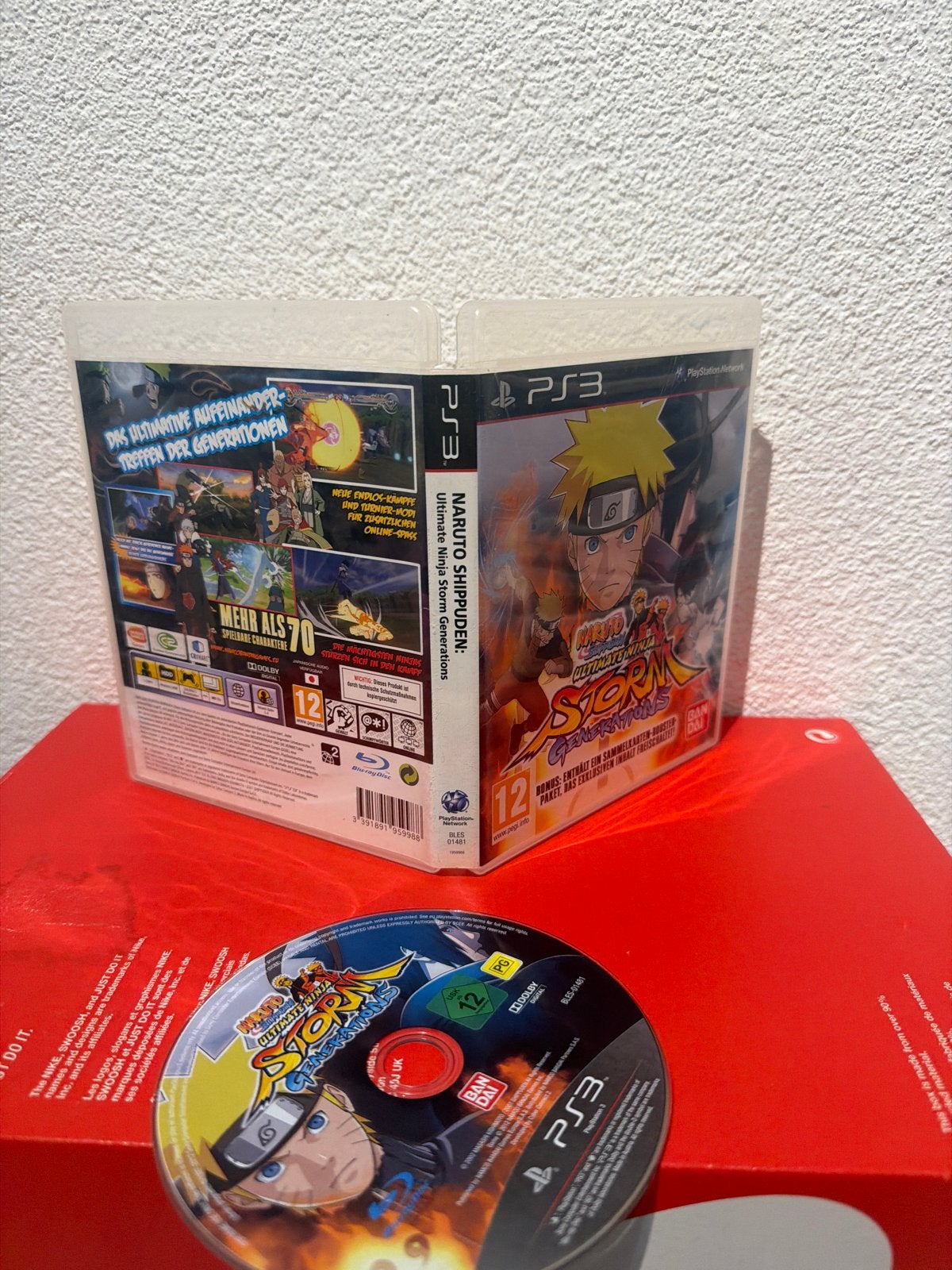 Naruto Shippuden: Ultimate Ninja Storm Generations (PS3), Online, Gebruikt, Vechten, 2 spelers