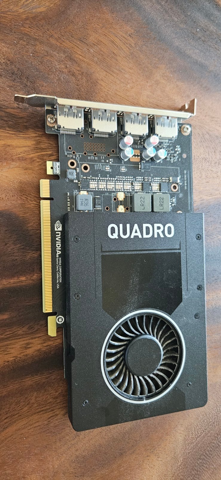 Nvidia Quadro P2200 professionele grafische kaart, PCI-Express 3, Gebruikt, DisplayPort, Ophalen of Verzenden
