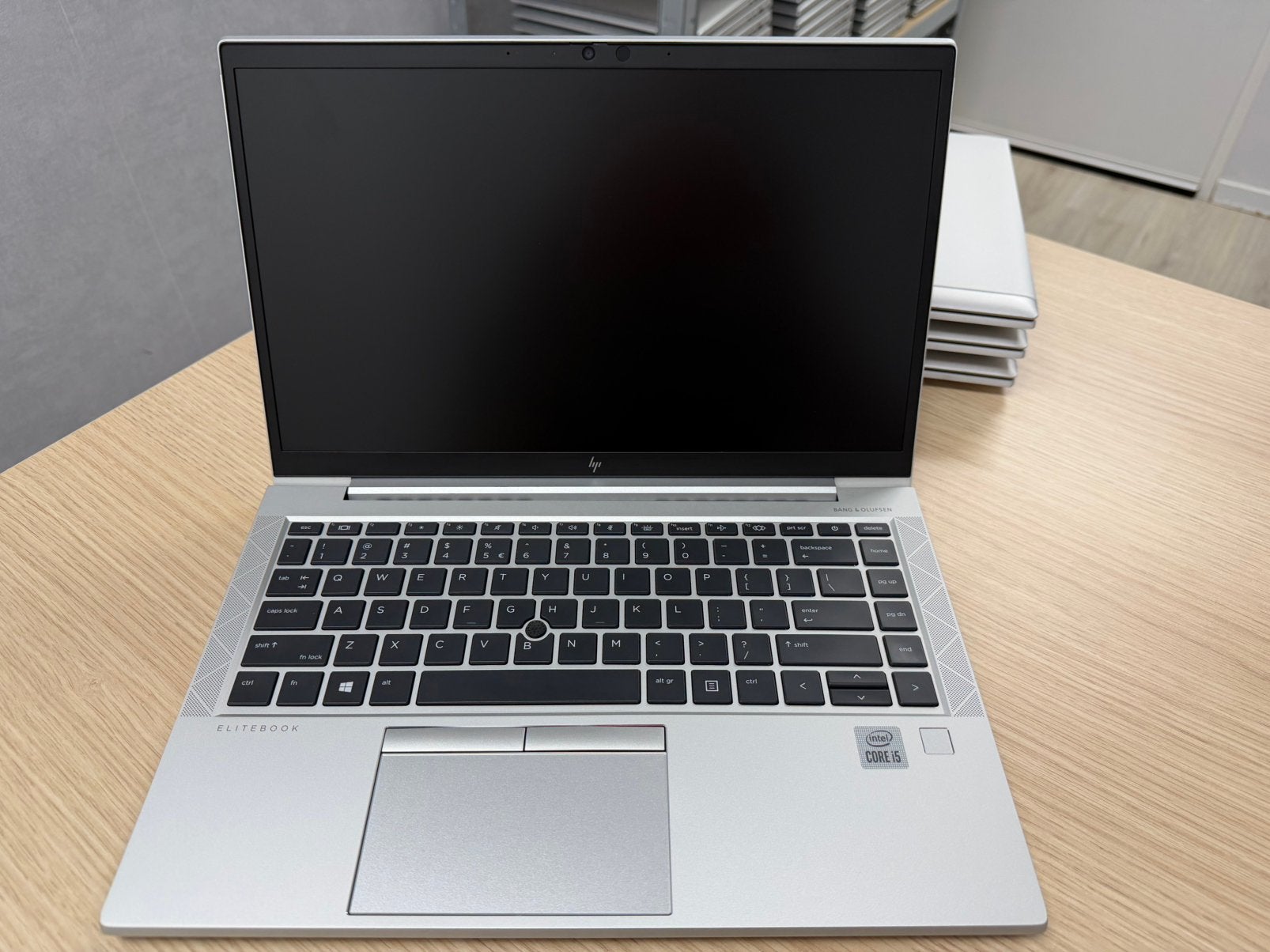 HP Laptop EliteBook 840 G7 + Office365 10eGen Core-i5 256SSD, 256 GB, Met videokaart, 2 tot 3 Ghz, Qwerty