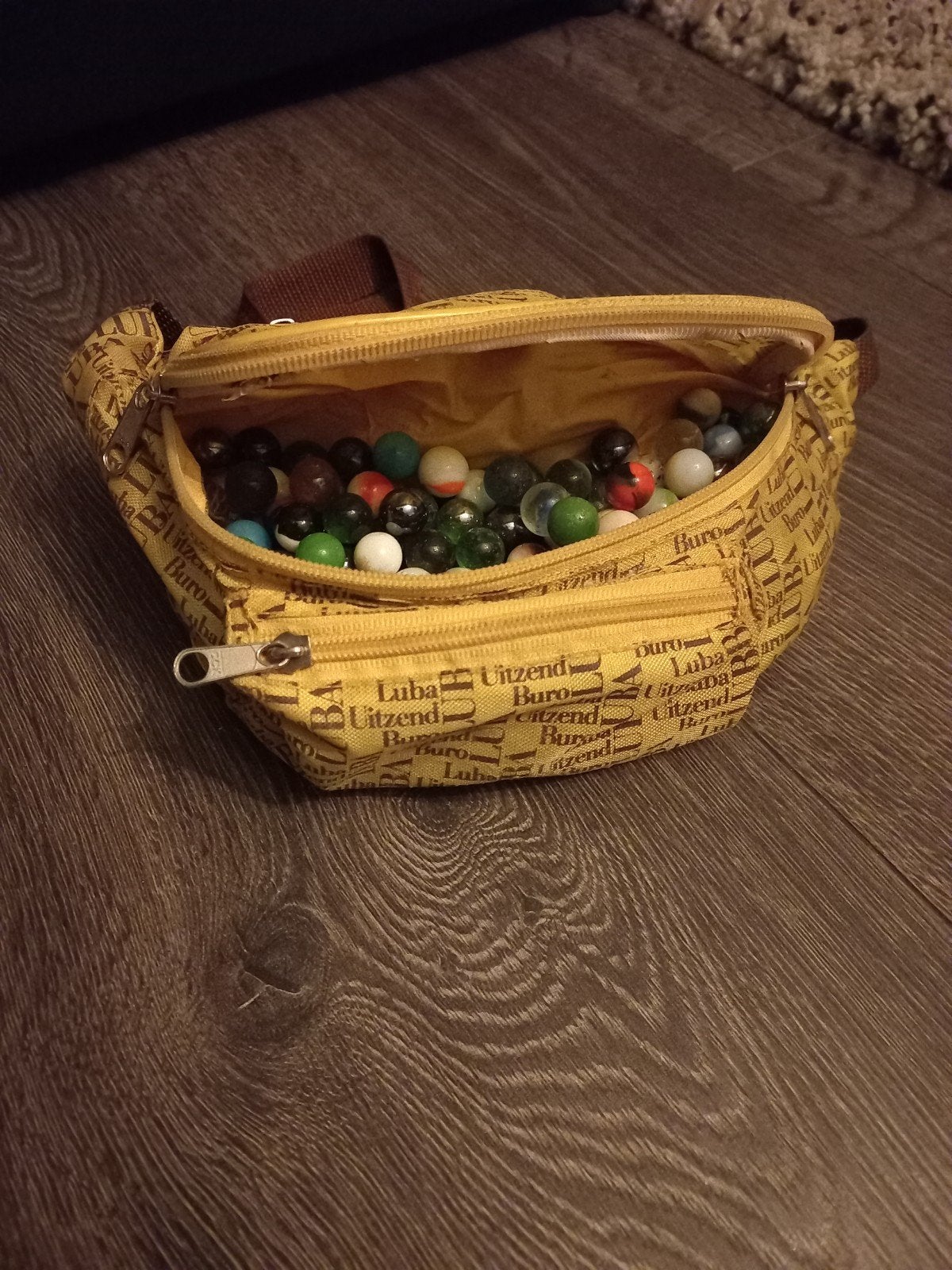 Zakje met diverse knikkers, Ophalen of Verzenden, Gebruikt, Jongen of Meisje