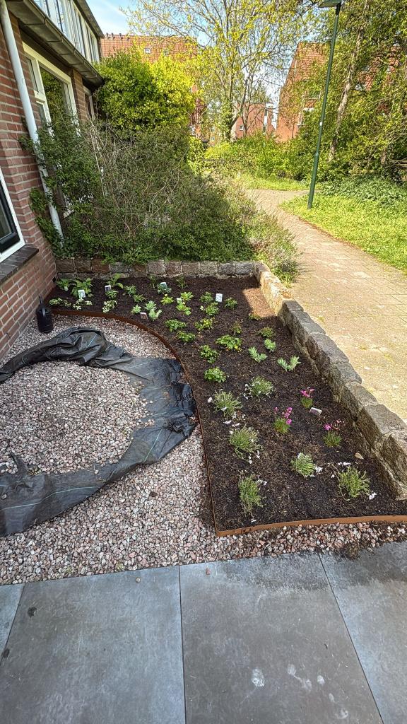 GRATIS rood grind 0,5 m3, Ophalen, Overige materialen, Zo goed als nieuw, Grind