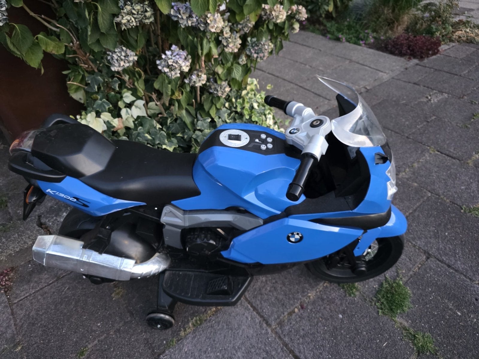 BMW Elektrische Kindermotor K1300S - Blauw, Ophalen, Gebruikt