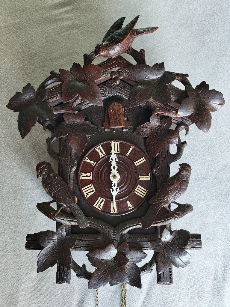 Vintage Zwarte Woud Koekoeksklok – Schwarzwald, Ophalen
