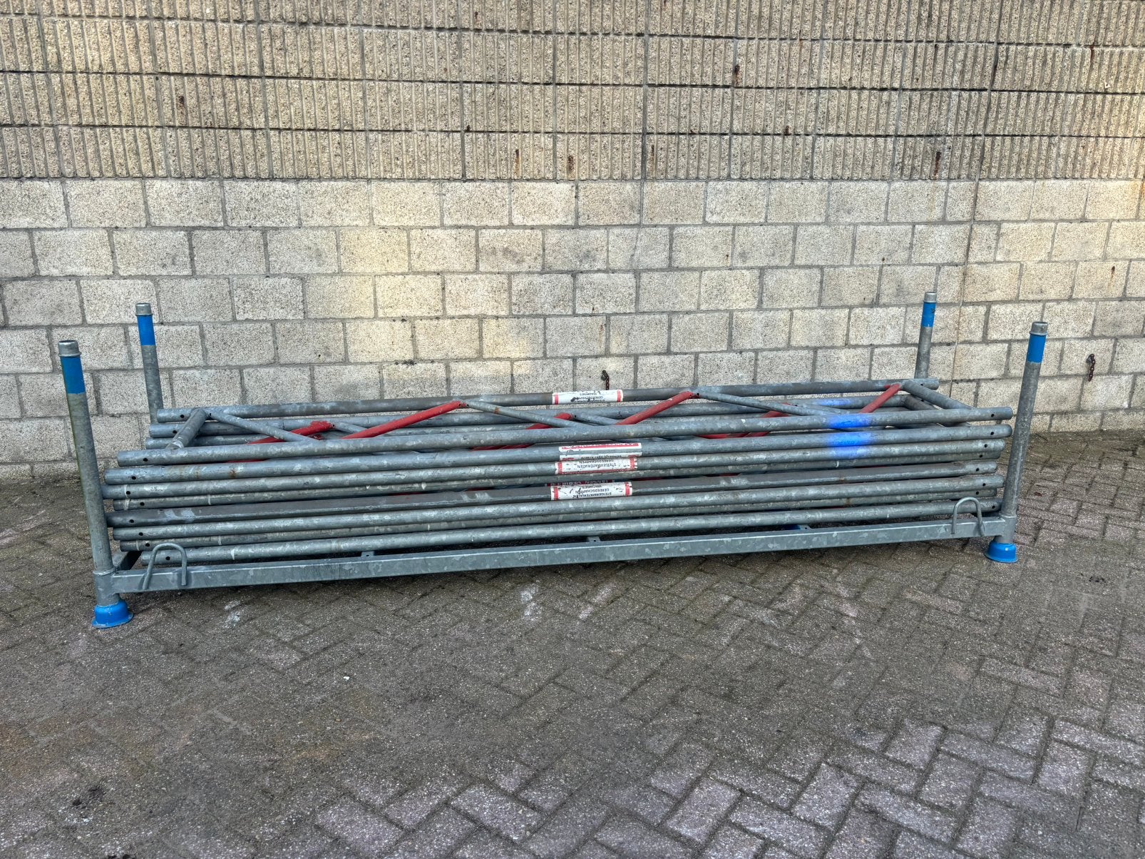 Tralieligger 300 cm - 4 stuks - 3 meter - Gebruikt - Steiger