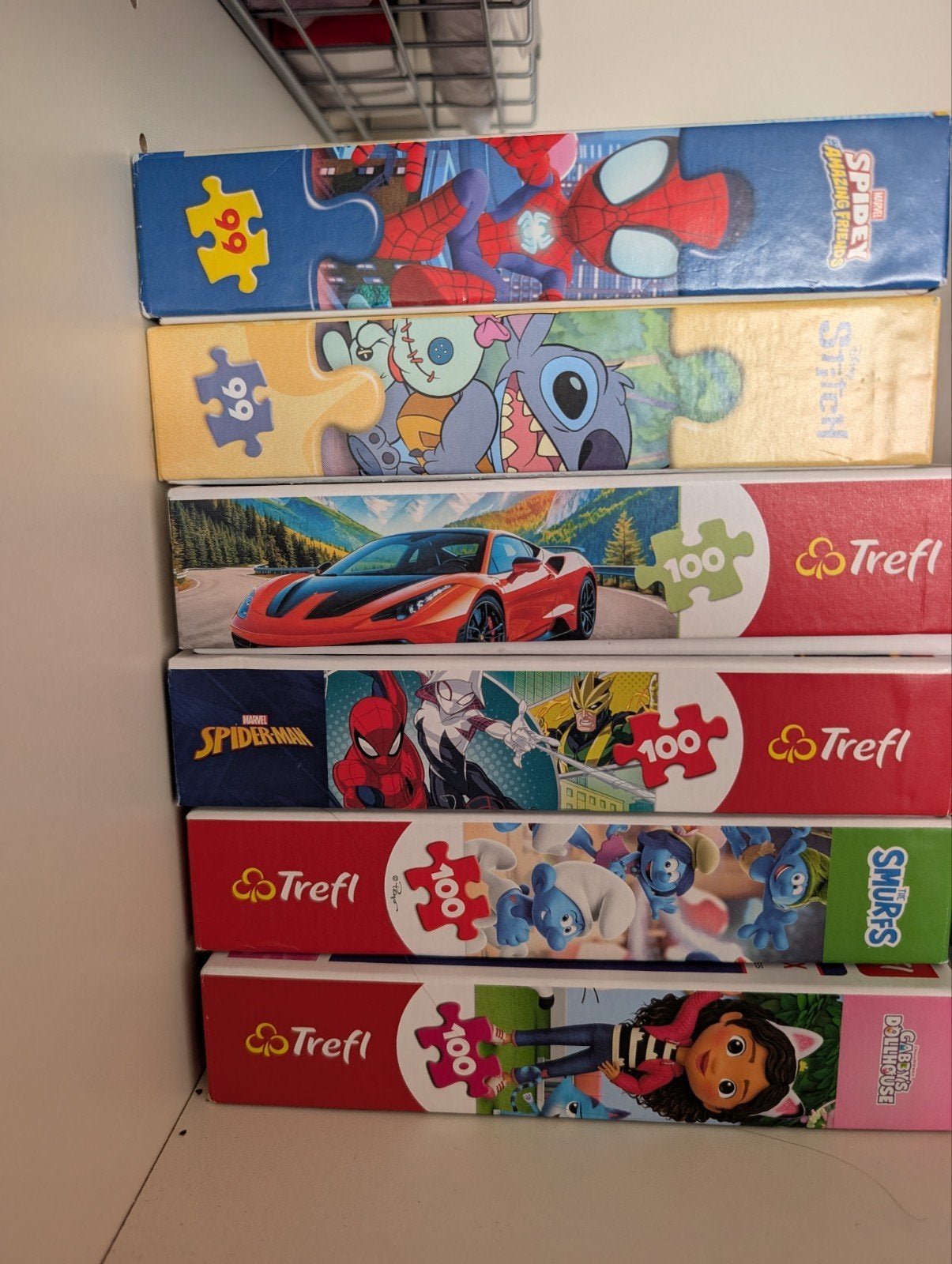 100 pieces Puzzles, Kinderen en Baby's, Ophalen, Meer dan 50 stukjes, Zo goed als nieuw, 6 jaar of ouder