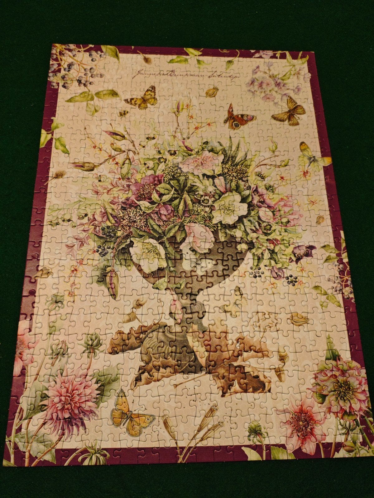 Puzzel, 500 stukjes, compleet, Ophalen of Verzenden, 500 t/m 1500 stukjes, Zo goed als nieuw