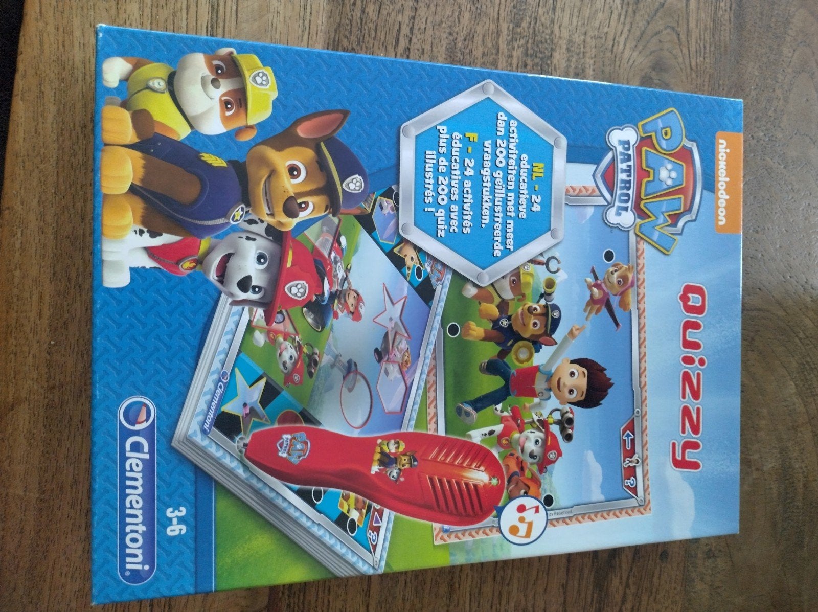 Paw Patrol Quizzy Educatief Spel, Kinderen en Baby's, Speelgoed | Educatief en Creatief, Ophalen of Verzenden, Zo goed als nieuw