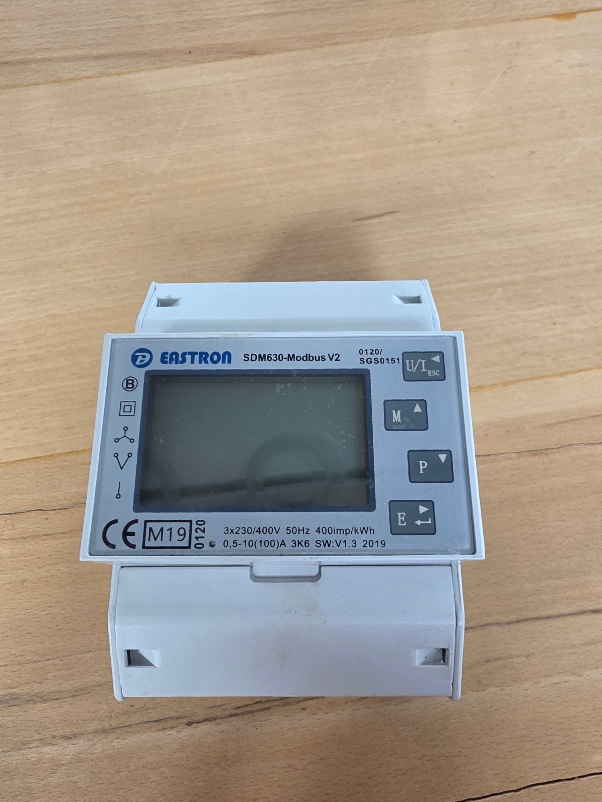 Eastron SDM630-Modbus V2 Energiemeter, Ophalen of Verzenden, Zo goed als nieuw, Overige merken, Overige typen