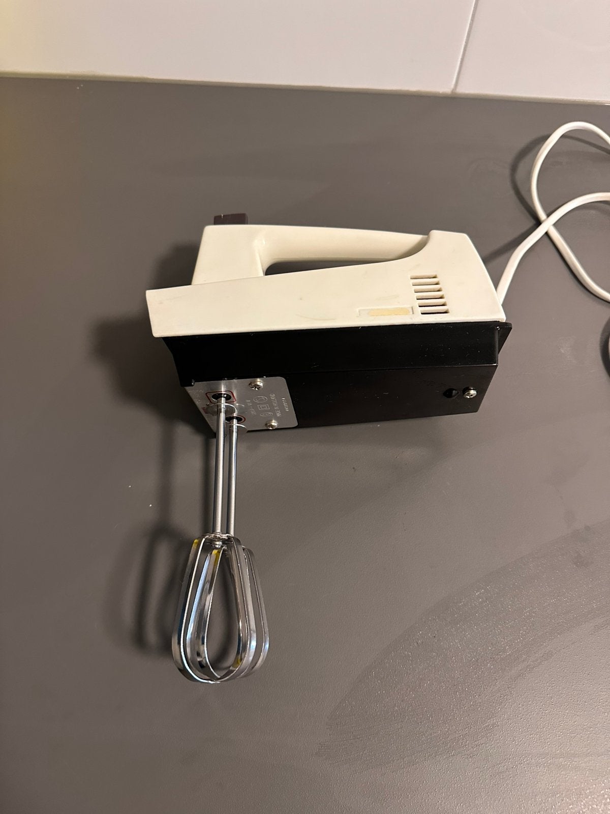Vintage Philips HM 3040 handmixer, Ophalen of Verzenden, Gebruikt