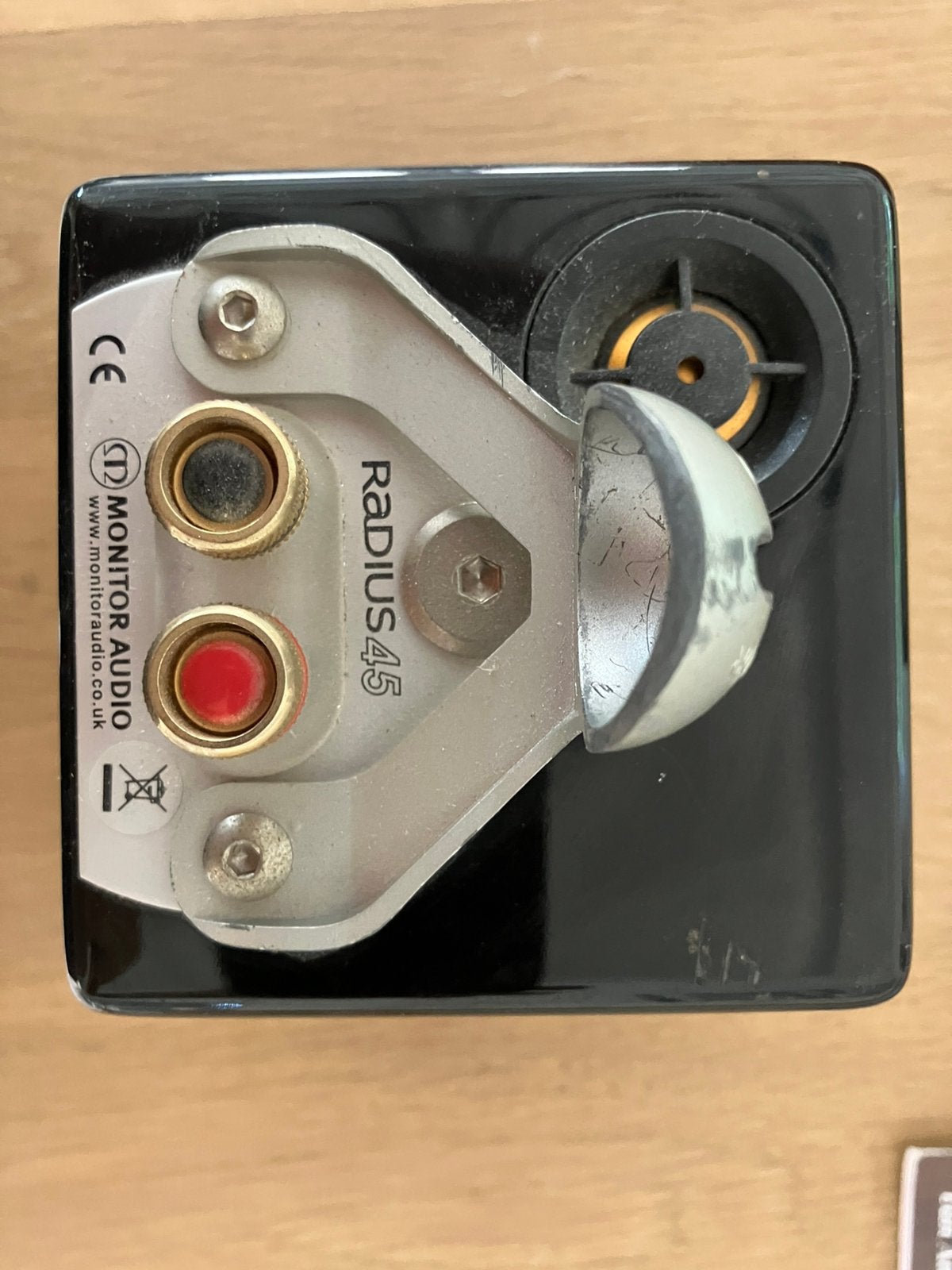 TE KOOP: 2X MONITOR AUDIO RADIUS 45 SPEAKER, Ophalen, Zo goed als nieuw