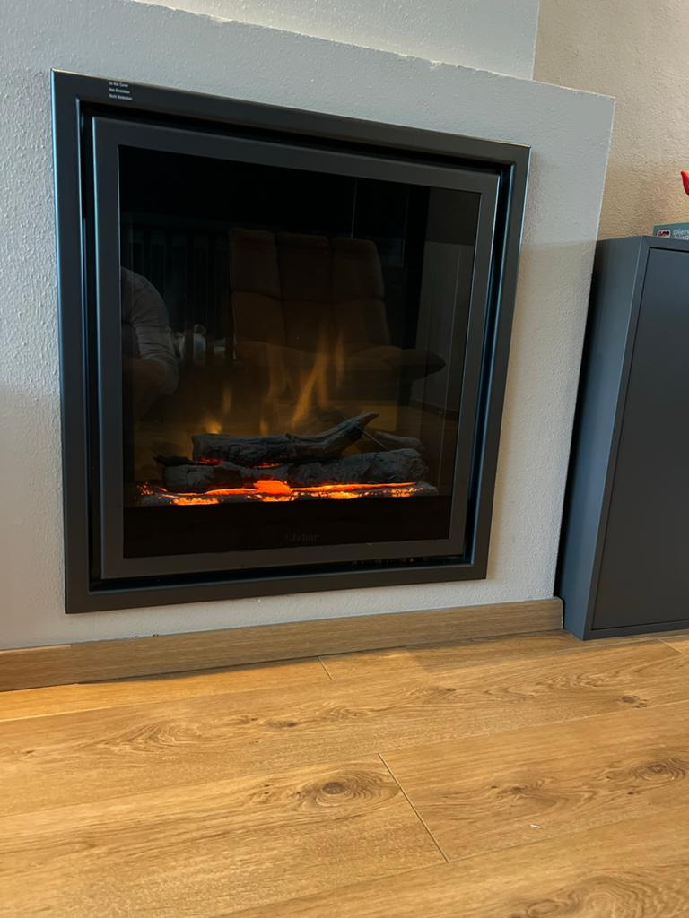 Elektrische inbouw sfeerhaard, Ophalen, Gebruikt, Elektrische haard
