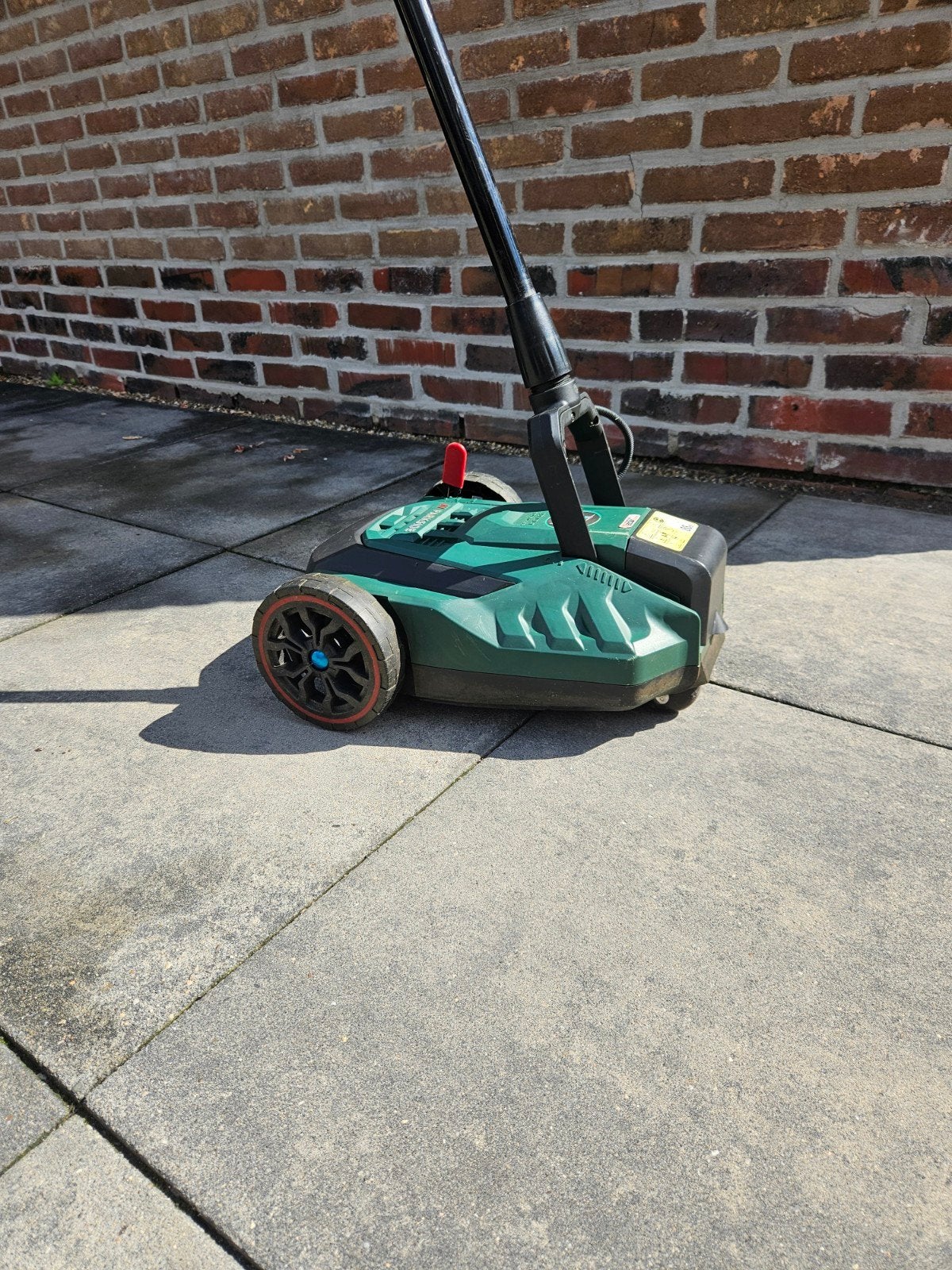 parkside grasmaaier  20V, Ophalen