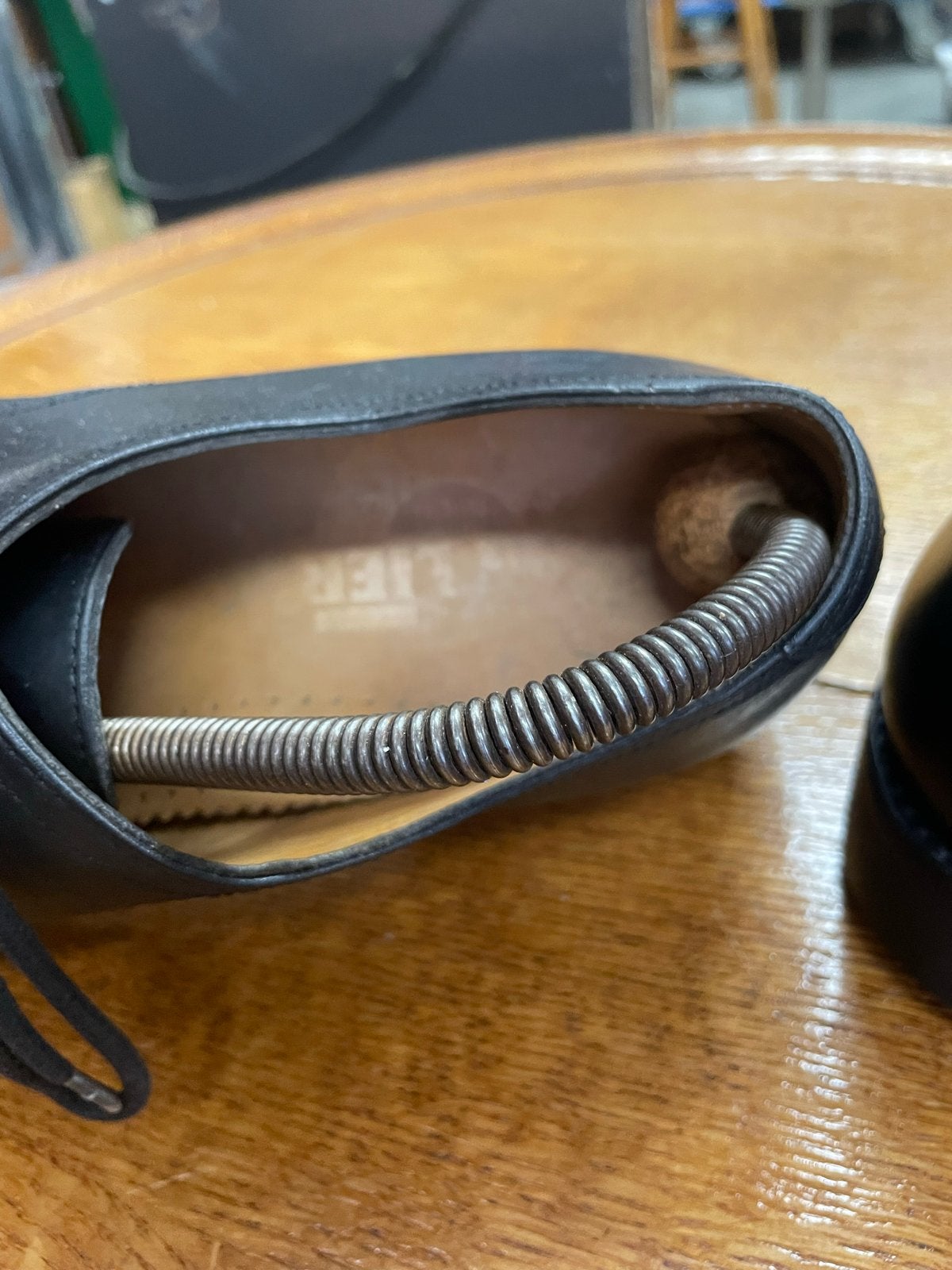 Mooie van Lier handgemaakte schoenen - Z.g.a.n. - Maat 43.5, Ophalen of Verzenden, Zo goed als nieuw, Zwart, Veterschoenen