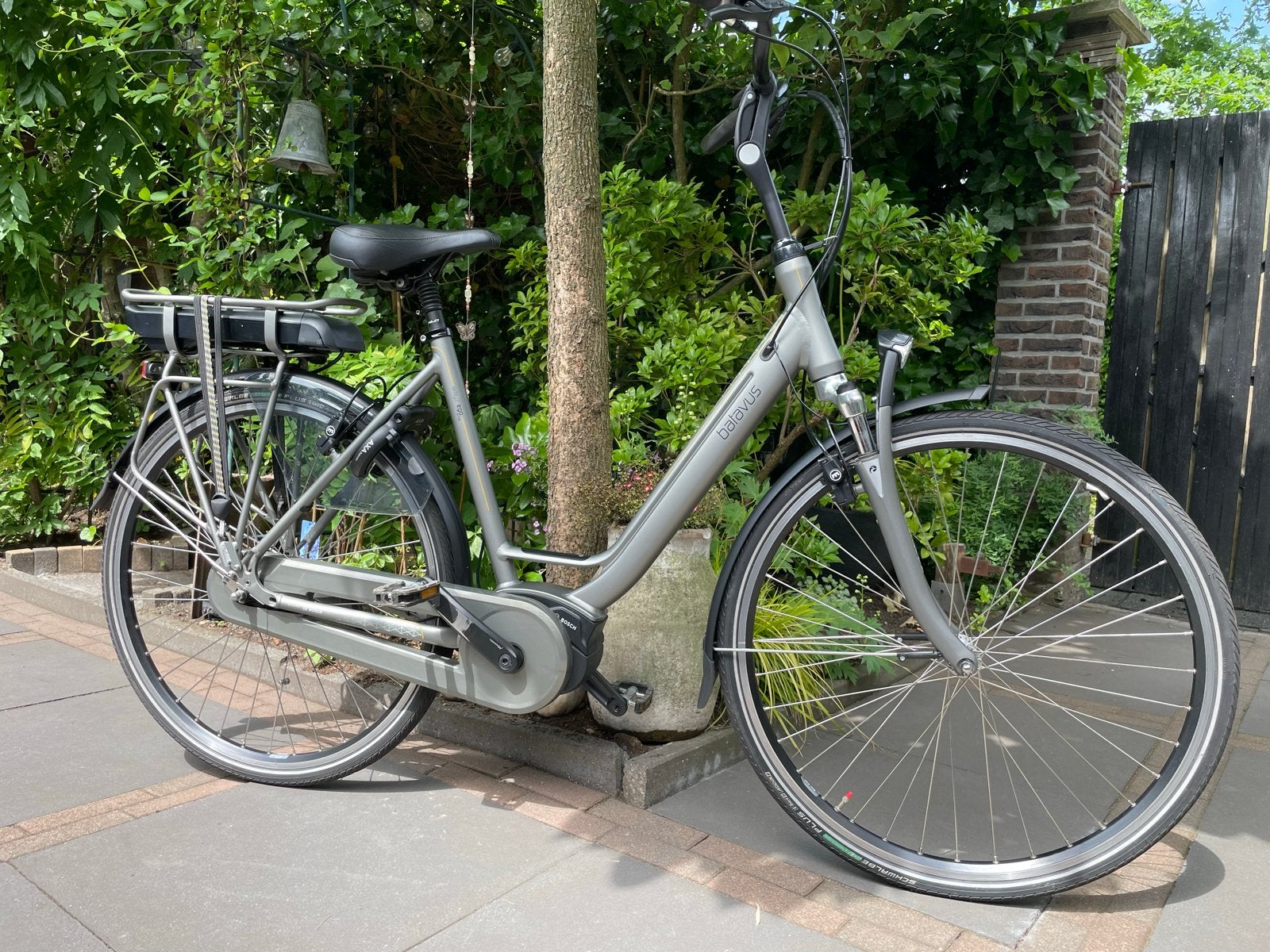 Batavus Wayz E-go Active E-bike met Bosch acculader, Fietsen en Brommers, Elektrische fietsen, Ophalen, Gebruikt, Batavus, 51 tot 55 cm