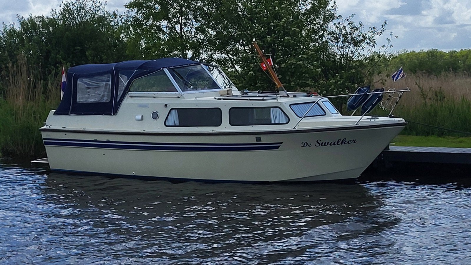 Waterland 850 OK - Comfortabele Kajuitboot met Dieselmotor, Watersport en Boten, Gebruikt, Diesel, Waterland, 35 pk