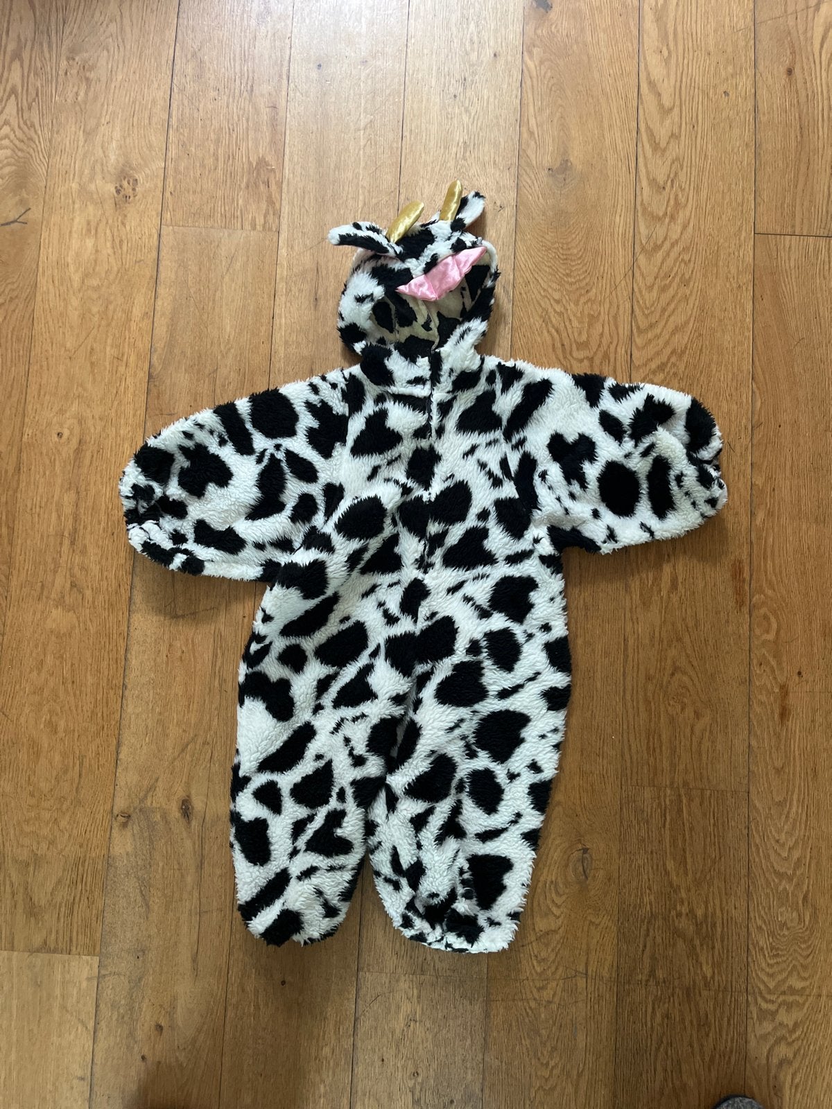 Koeien Verkleedpak voor Kinderen, Ophalen of Verzenden, Gebruikt, 110 t/m 116, Jongen of Meisje