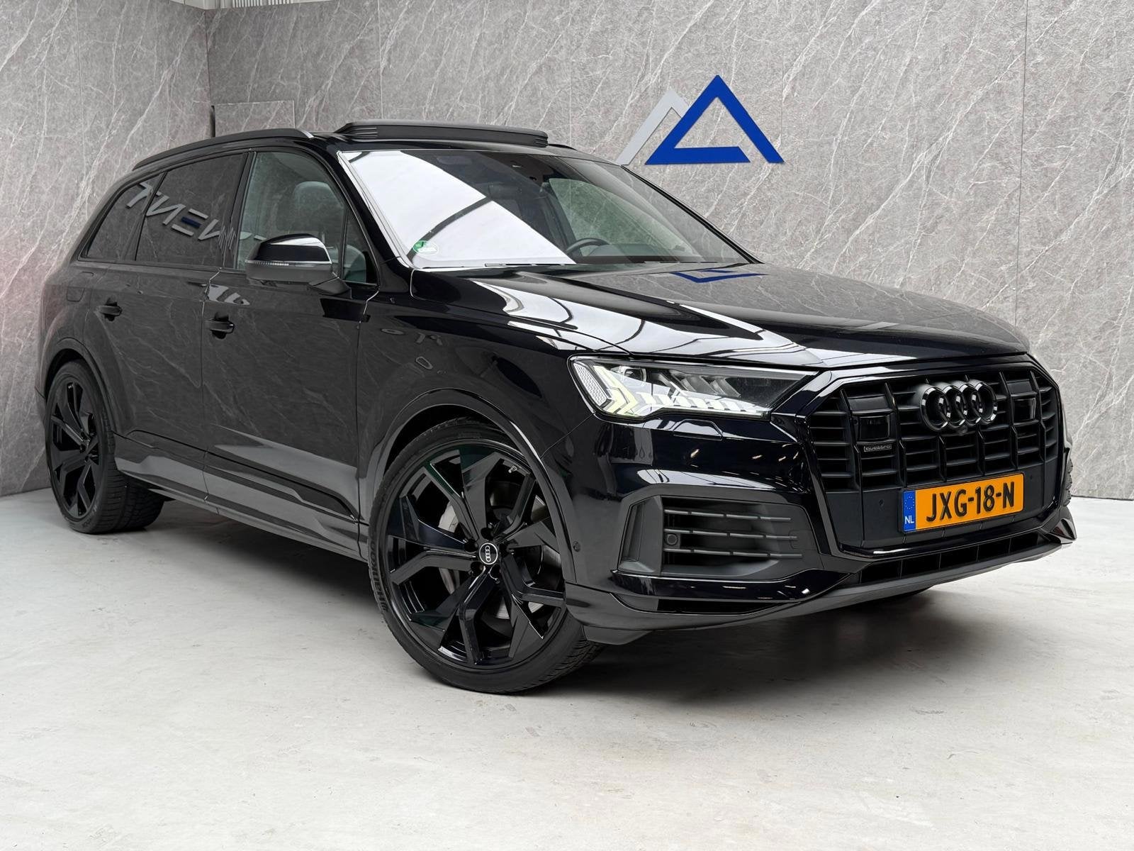 Audi Q7 55 TFSI e quattro / Nette Auto / Panorama, Auto's, Automaat, Gebruikt, 2995 cc, Plug-in hybride