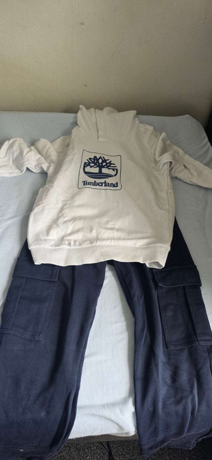 Timberland pak – maat 150 / 12 jaar
Mooi Timberland pak, maa, Ophalen of Verzenden, Zo goed als nieuw