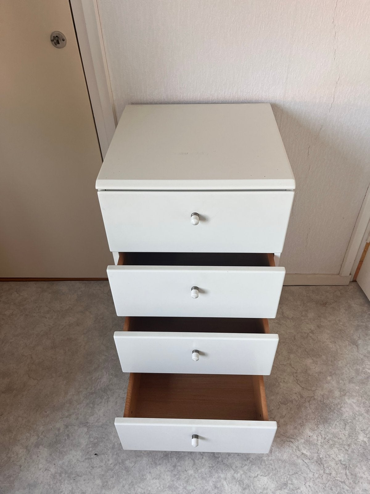 Hulsta Ladenkast wit, Ophalen, Minder dan 50 cm, Gebruikt, 3 of 4 laden