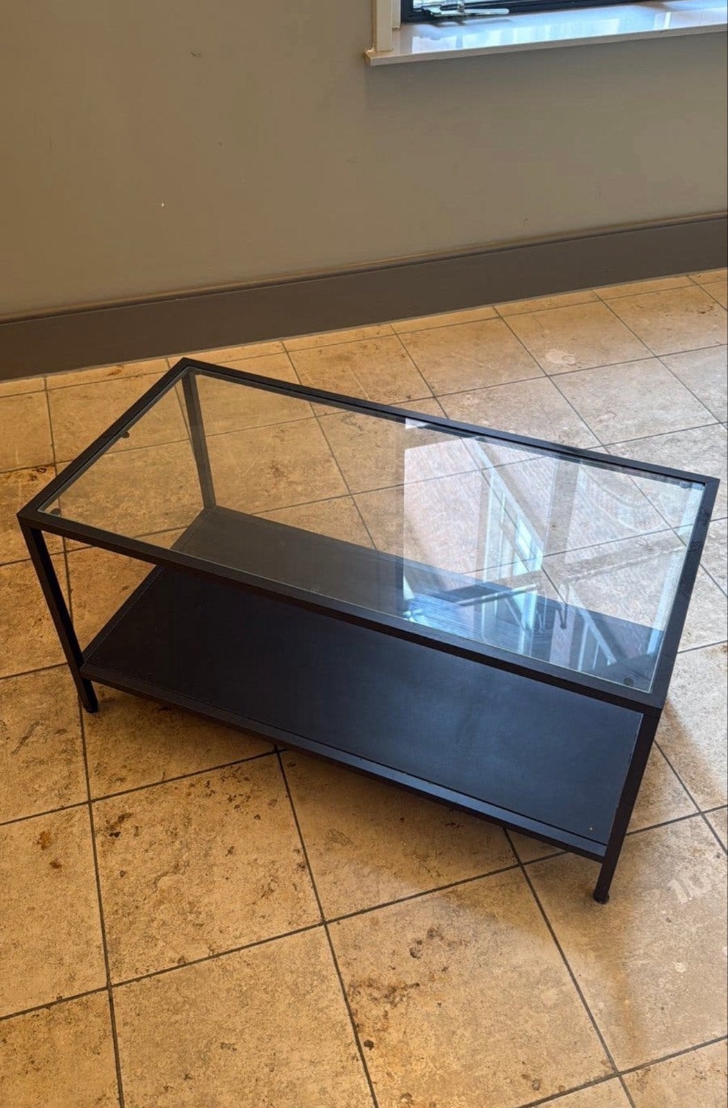 Ikea salon tafel! VANAVOND WEG!, Ophalen, Gebruikt, 100 tot 150 cm, 50 tot 100 cm