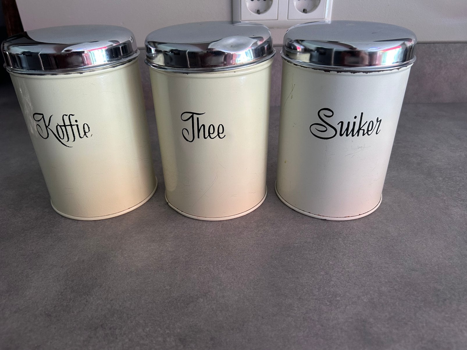 Koffie Thee Suiker…., Antiek en Kunst, Ophalen of Verzenden