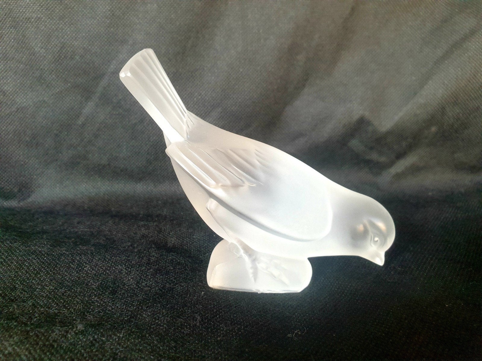 Lalique "Moneau" vogel down, Ophalen of Verzenden