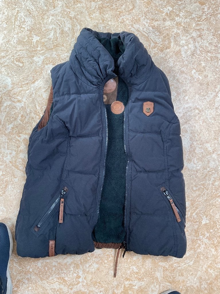 Bodywarmer gevoerd, donkerblauw, Ophalen of Verzenden, Nieuw, Maat 48/50 (M), Blauw