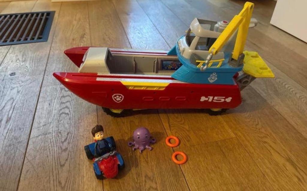 PAW Patrol Sea Patroller, Ophalen, Zo goed als nieuw