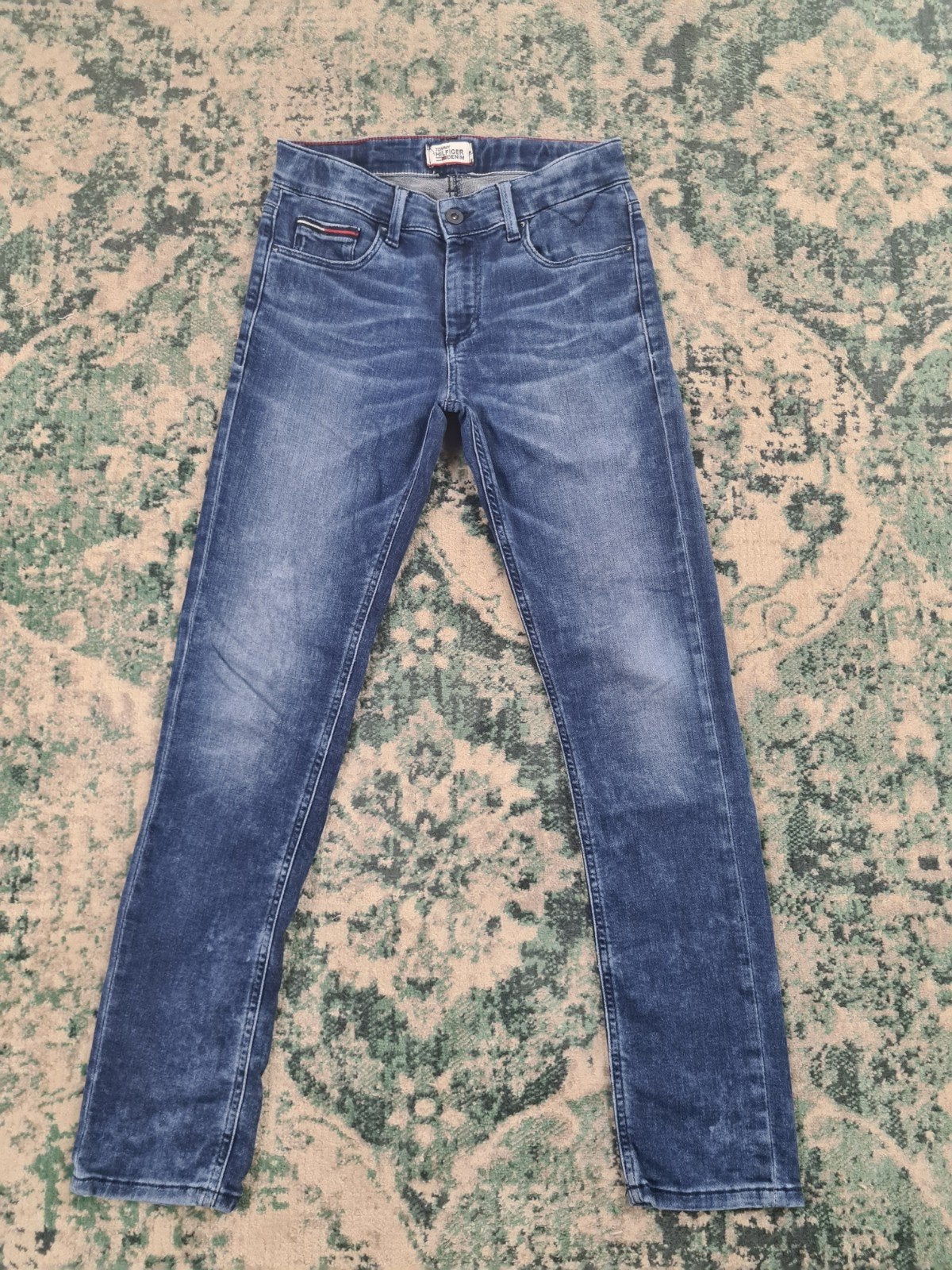 Tommy Hilfiger slim W26 L30 WMN Tulsi2630 Blauw, Blauw, Ophalen of Verzenden, Zo goed als nieuw, W27 (confectie 34) of kleiner