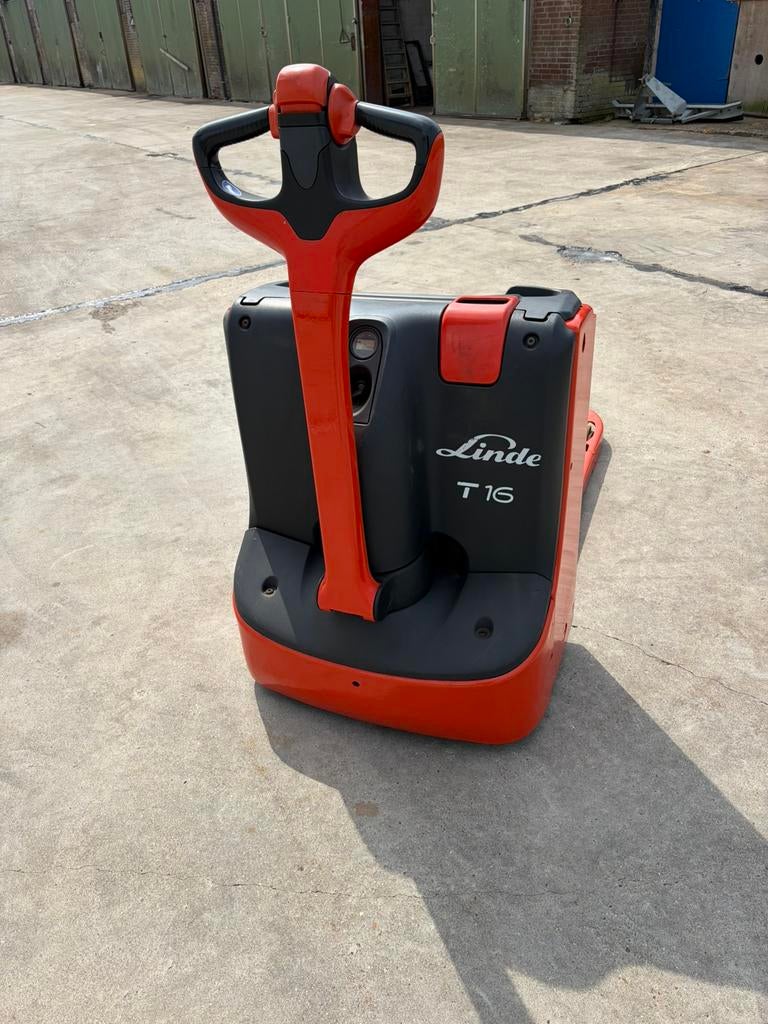 Linde T16 elektrische palletwagen pompwagen (bj2013), Ophalen, Gebruikt